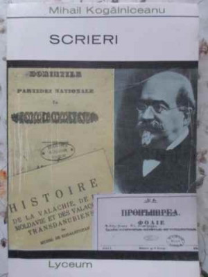 SCRIERI-MIHAIL KOGALNICEANU foto