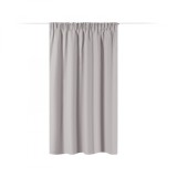 Draperie opaca Stella cu rejansa Jemidi, 140 x 175 cm, Gri, Poliester, 55283.25.04