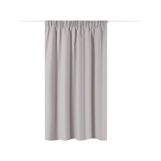 Draperie opaca Stella cu rejansa Jemidi, 140 x 175 cm, Gri, Poliester, 55283.25.04