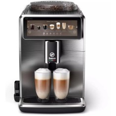 Aparat automat de cafea Saeco Xelsis Suprema SM8889/00, spumator automat de lapte, CoffeeMaestro, marcaj la scara, Negru