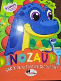 Dinozauri, carte de activitati si colorat