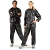 Costum Sauna Slabit Modelator Unisex, Marimi XL/XXL, Bleumarin. Accelereaza Arderea Grasimilor, Anticelulitic. Ideal Fitness/Alergare