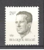 Belgia.1986 Regele Baudouin MB.305, Nestampilat