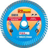 Cumpara ieftin Disc diamantat super turbo, beton, taiere rapida umeda si uscata, 180 mm/22.23 mm, Richmann