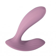 Vibrator Svakom Erica Wearable Vibrator, App Control, Silicon, USB, Roz