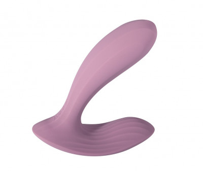 Vibrator Svakom Erica Wearable Vibrator, App Control, Silicon, USB, Roz foto