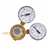 Reductor de presiune cu 2 manometre, ceas regulator Co2 argon dioxid carbon, filet W21.8 x 1/14, presiune 230 bari, Powermat
