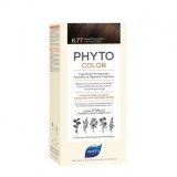 Cumpara ieftin PHYTO Phytocolor Vopsea Permanentă 6.77 Șaten Deschis Capuccino 50ml