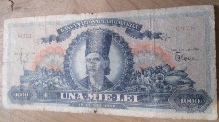 Romania 1000 lei 1948