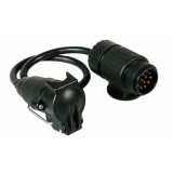 Adaptor fisa priza remorca 13-7 poli cu cablu 40cm Garage AutoRide