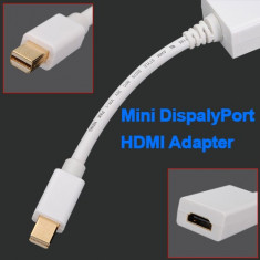 MiniDisplayPort la HDMI mama adaptor Apple MacBook, MacBook Pro MacBook Air foto