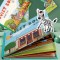 Carte de activita?i cu autocolante ?i joc puzzle