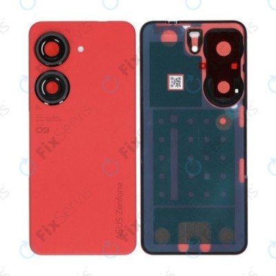 Asus Zenfone 9 AI2202 - Carcasă Baterie (Sunset Red) - 90AI00C3-R7A010 Genuine Service Pack foto