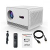 Videoproiector Smart Portabil, 200ANSI lumeni, Android 12, Dual Wi-Fi