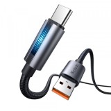 Cablu Date si Incarcare USB-A - USB-C McDodo CA-5180, 100W, 1.2m, Negru
