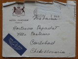 Scrisoare par - avion din Paris catre Hortensia Papadat Bengescu, 1938