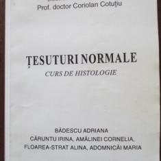 Tesuturi normale.Curs de histologie A.Badescu I.Caruntu