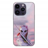 Husa compatibila cu Apple iPhone 14 Pro Silicon Gel Tpu Model Demon Slayer Sabito