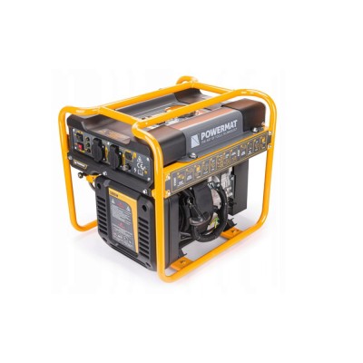 Generator Curent 220V, 3500W Inverter, cu stabilizator tensiune AVR, 7 cp, 4 timpi, Benzina, Powermat foto