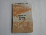AMINTIRI DIN RAZBOIU 1914-1944 - CRISAN MUSETEANU - (autograf si dedicatie)