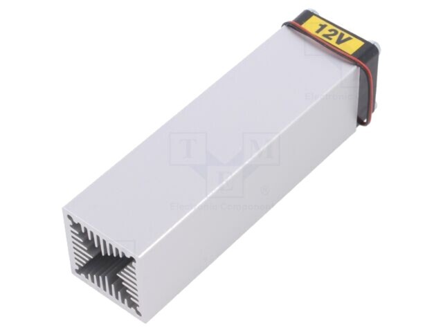Radiator extrudat aluminiu brut 100mm x 30mm x 30mm 12VDC FISCHER ELEKTRONIK
