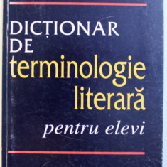 DICTIONAR DE TERMINOLOGIE LITERARA PENTRU ELEVI de FLORICA LUPU , 2000