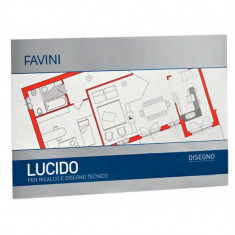 Bloc Format A3 pentru Desen FAVINI, 10 File, 75 g/m², Hartie Alba, Bloc Hartie, Bloc Hartie FAVINI, Bloc A3, Bloc Hartie Alba, Bloc Desen, Materiale A