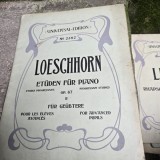 Loeschhorn, etuden for piano, OP 67 II, fur geubtere partitura