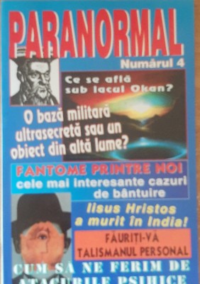 PARANORMAL NR 4/ 1996 foto