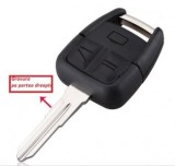 Set 2 bucati - Carcasa Cheie Topautochei&amp;#174; compatibila cu Opel Vectra Astra Zafira Omega 3 butoane + lamela