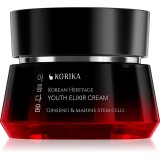 KORIKA Korean Heritage Ginseng &amp; Marine Stem Cells Youth Elixir Cream crema hranitoare cu antioxidanti pentru intinerirea pielii 50 ml