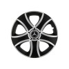 Set 4 Capace Roti 14 inchi (R14) Bis Gri-Negru, Compatibile Cu Mercedes Benz, Autohelix MSA