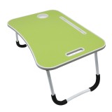 Masuta pliabila pentru laptop Green, 60 x 40 x 27 cm, suport pahar