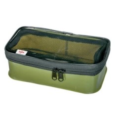 BORSETA CARP ZOOM ACCESORII CU TOP TRANSPARENT 27X16X9CM foto