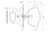 Set placute frana,frana disc OPEL ASTRA G Hatchback (F48, F08) (1998 - 2009) BOSCH 0 986 424 360