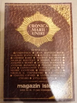 Magazin Istoric - Anul XII, Nr. 11 ( 140 ) Noiembrie 1978 foto