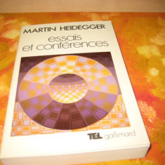 Essais et conferences Martin Heidegger
