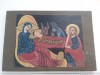 ICOANA VECHE NASTEREA DOMNULUI -PICTATA PE LEMN GROS APROX.40 X 30 CM
