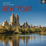 New York - 2024 Square Wall Calendar