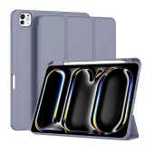 Husa tableta pentru ipad pro 11 (2024), flex trifold, purple