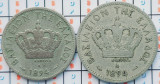 Set 2 monede Grecia 10, 20 lepta 1894 - George I - km 57, 59 - A033, Europa