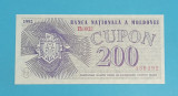 Moldova 200 Cupon 1992 &#039;Inlocuitorul Rublei Sovietice&#039; UNC p#2