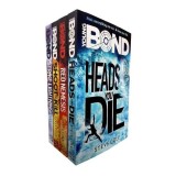 Young Bond Collection Steve Cole 4 Books Set (Strike Lightning, Shoot to Kill, Heads You Die, Red Nemesis)