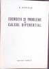 Exercitii si Probleme Calcul Diferential - A. Saichin, 1958, Tehnica, Matematica, Romana, 375 pg, Necartonata