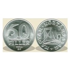 Ungaria 1990 - 50 filler, necirculata