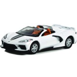 Macheta Chevrolet Corvette Convertible 2020 seria Barrett Jackson 1:64 Greenlight - 37260F