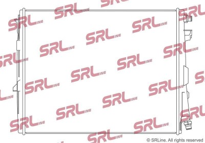 Radiator Bmw 2, 3, 4 / Gc, I4, Ix, Z4 G29, motor: 2.0 T, 3.0 R6 T, radiator auxiliar; intrare/iesire conectare rapida, 615x498x26, SRLine, Aluminiu/ foto