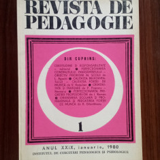 Revista de pedagogie Nr. 1/1980