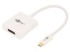Adaptor USB C la DisplayPort 0.2m Alb, Goobay
