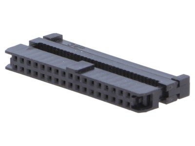 Conector IDC mamă 34 pini aurit foto